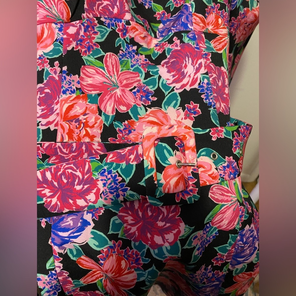 Women’s Zara Multicolor Floral Dress - Picture 4 of 7
